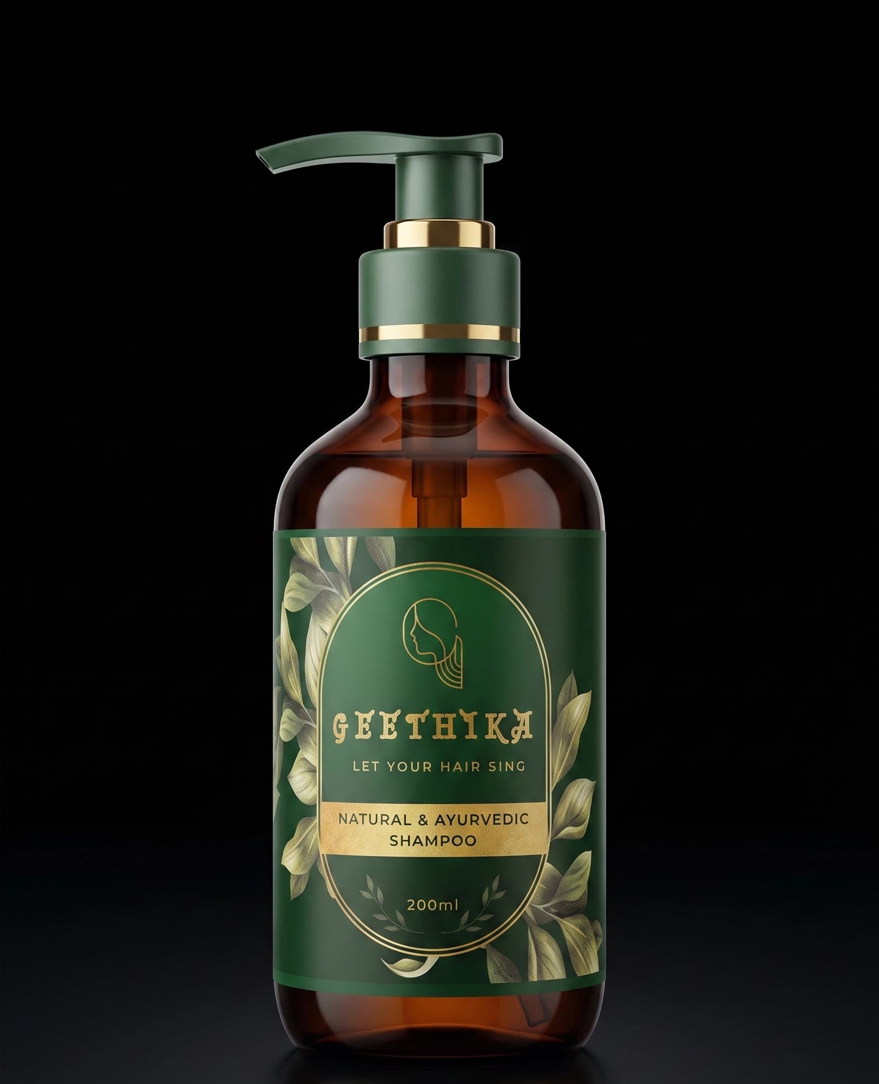 Geethika Natural Shampoo